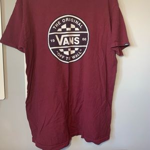 vans men's t shirt